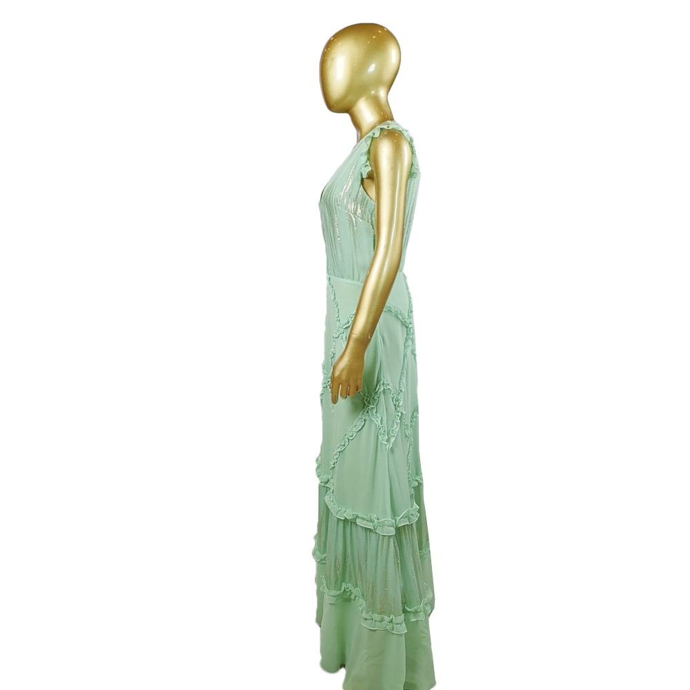 SPACE DRESS 0021 PISTACHIO