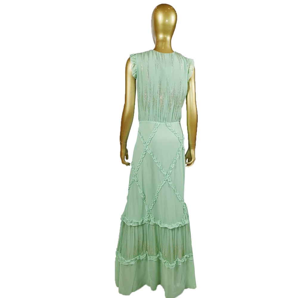 SPACE DRESS 0021 PISTACHIO