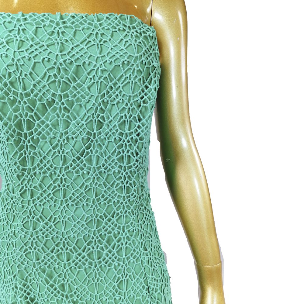 MODA DRESS ABITO VERDE