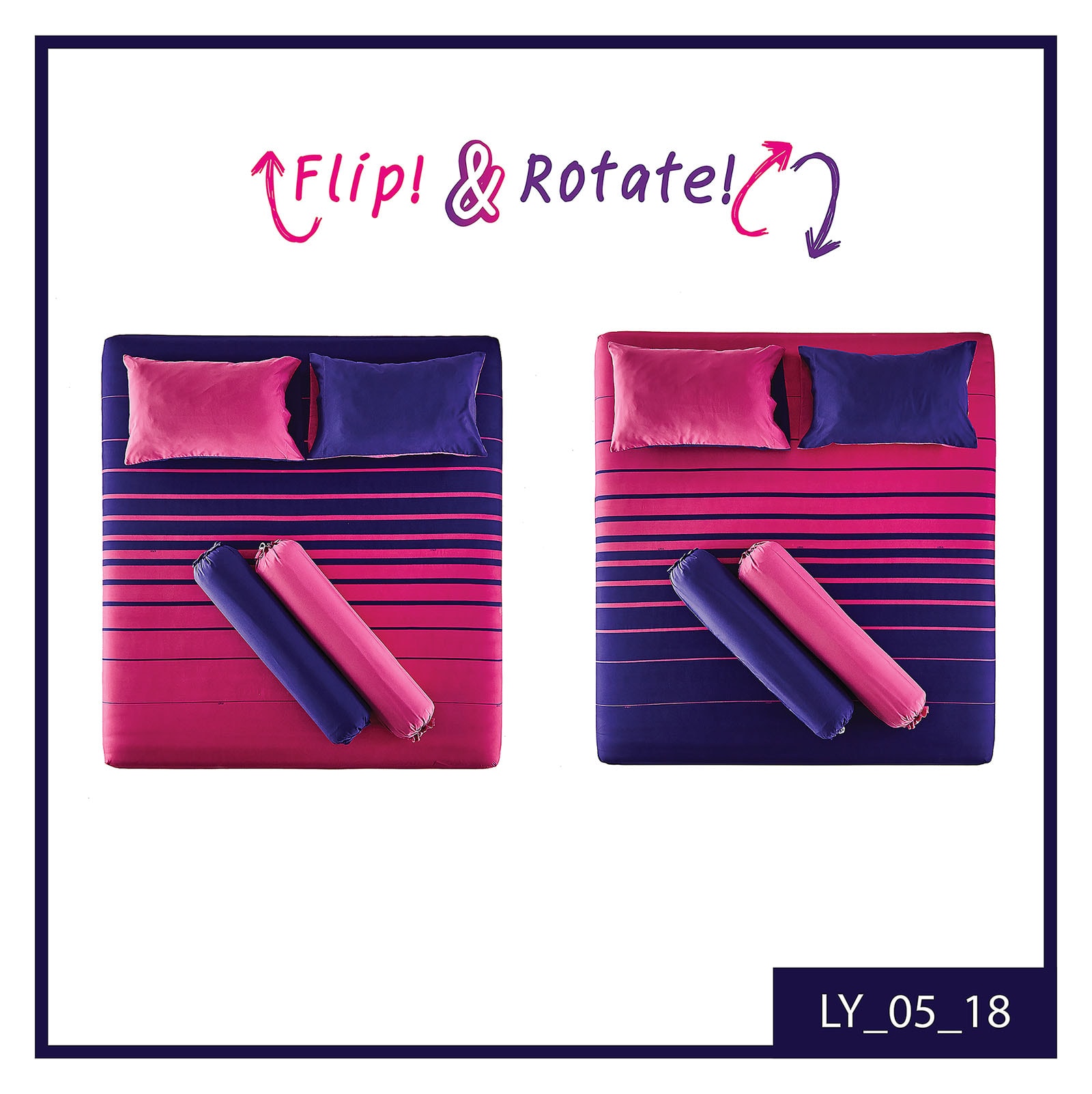 Lovely Collection Bedsheet 3pcs Brand:Lotus