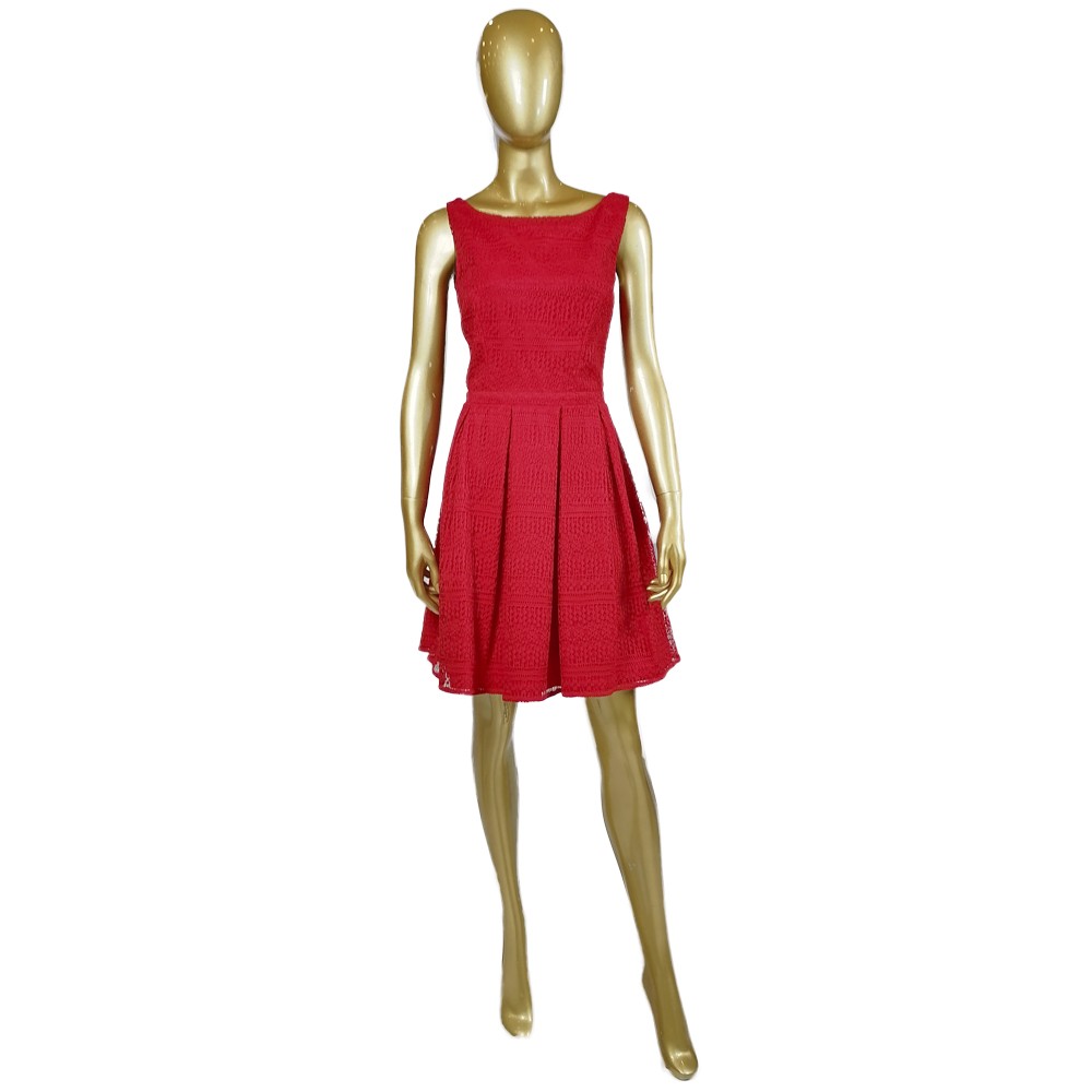 MODA DRESS ABITO 181 ROSSO (44)