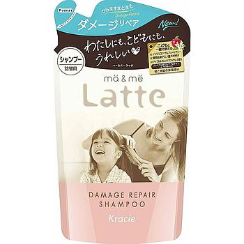 Kracie ma & me Latte Damage Repair Shampoo Refill 360ml