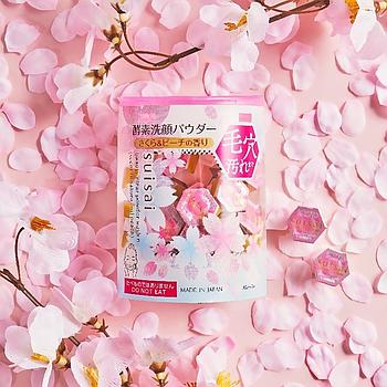 KANEBO SUISAI BEAUTY CLEAR POWDER WASH N SCENT OF SAKURA AND PEACH