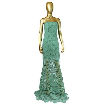 MODA DRESS ABITO VERDE (44)